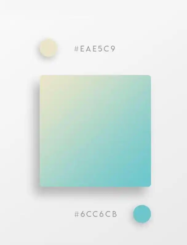 一波让你看了心动的渐变色搭配方案网友神奇柔和之美