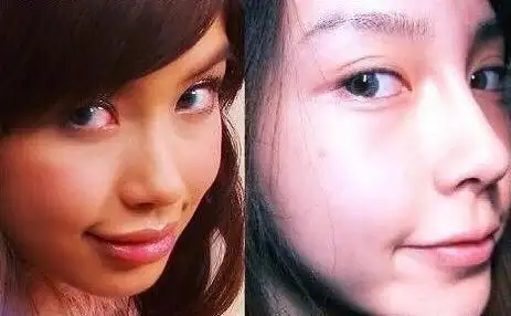 杨颖整容前后照对比(杨颖整容以前) 5