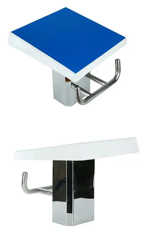 游泳池出发台 标准比赛专用防滑泳池出发台游泳跳水台组装式可调节一