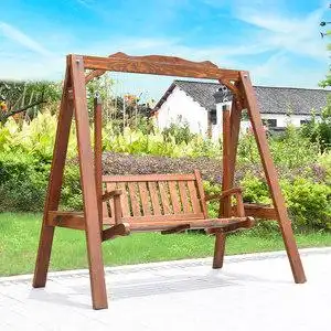 【实木秋千摇椅图片】实木秋千摇椅图片大全_q友网