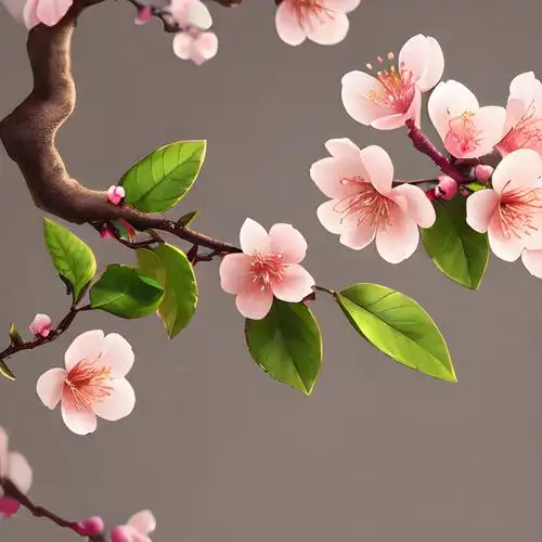 招财梅花头像图