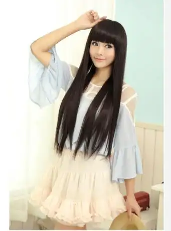 假发cd变装伪娘女整顶长直男扮女装刘海修脸女士日常整顶假发