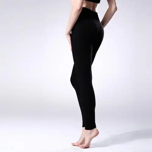 秋冬季新款保暖裤薄款羊绒裤女修身收腹无缝羊绒裤紧身打底裤视频