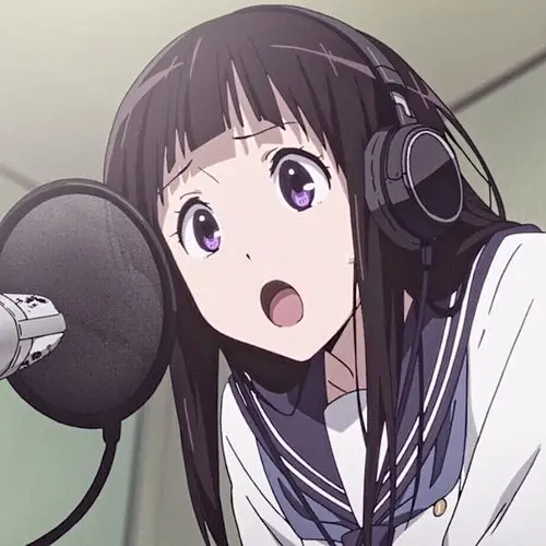 《冰菓》 /千反田爱瑠 #动漫头像##动漫女头# /二转注明林小瑜