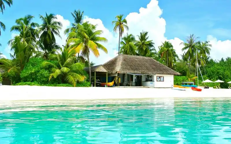 大海海滩风景,高清图片,电脑桌面-壁纸族