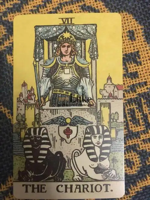 塔罗牌战车逆位正位牌义解释教程