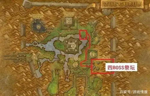 魔兽世界怀旧服祖格隐藏boss召唤方法加兹兰卡及四巨魔