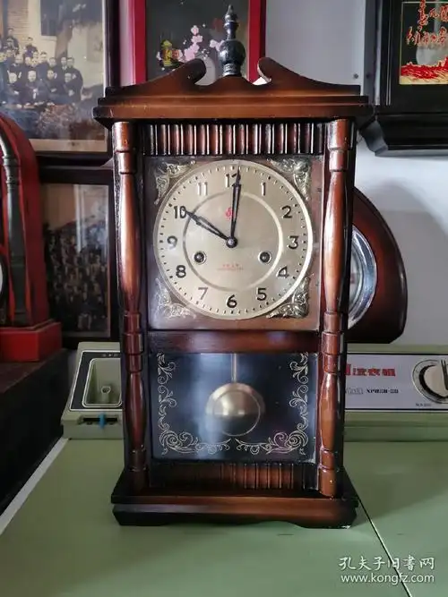 上海产555牌老座钟