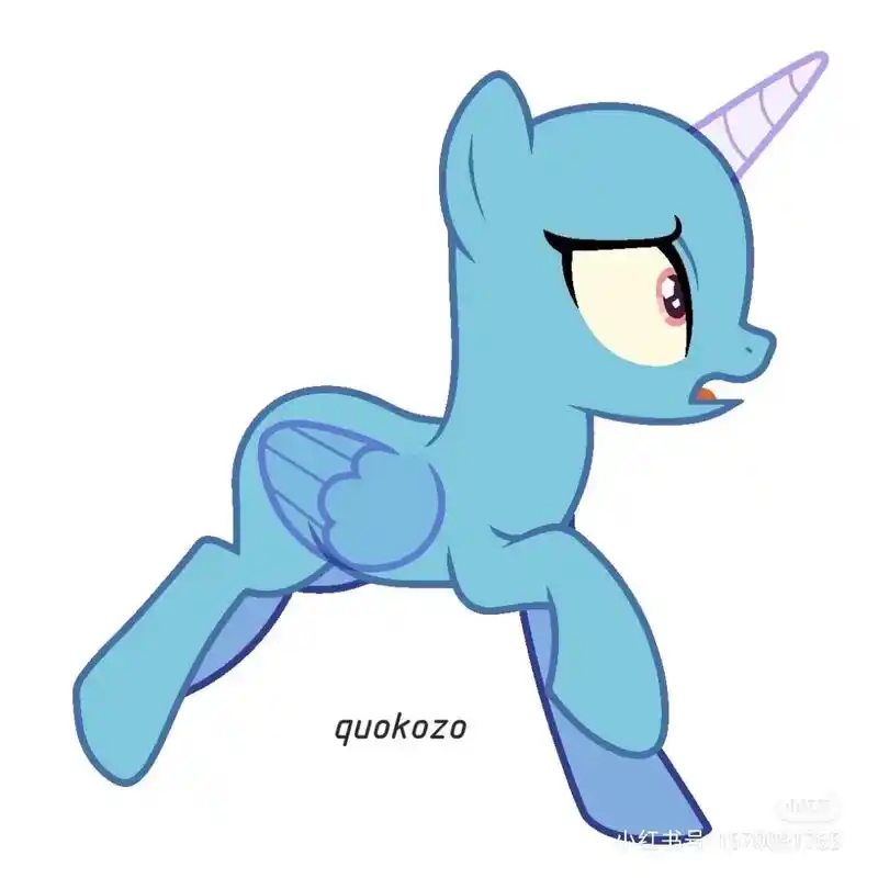 小马宝莉 #模板 #我是画渣 #紫悦公主 #绘画 - 抖音