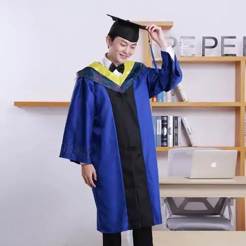 学位服大学毕业服装硕士研究生礼服文科理科医科工科农科科套装白色s