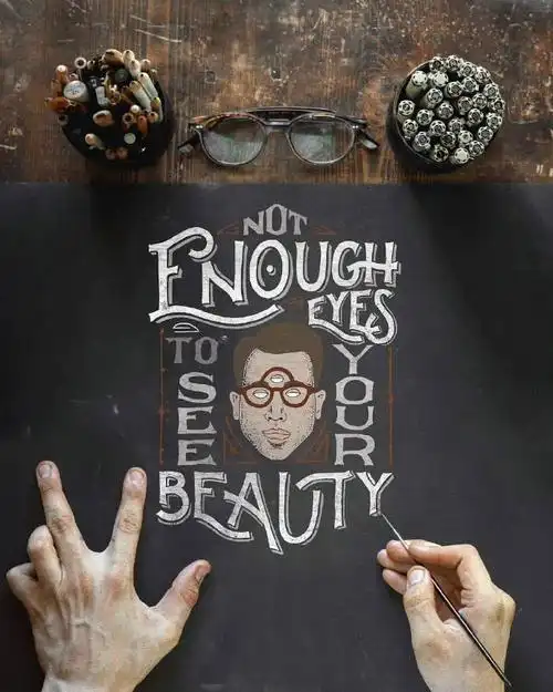 设计师goshabondarev手写英文字体创意欣赏