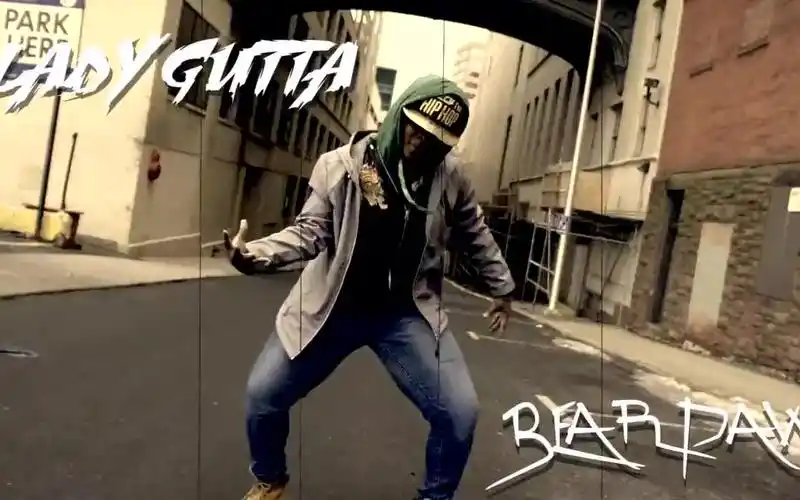 lfb转载d17丨guttaladygutta丨krump狂派小丑舞freestyle