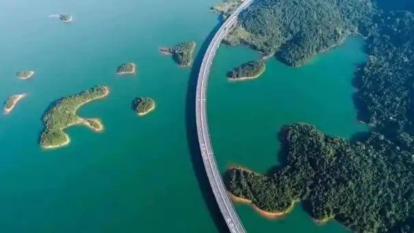 庐山西海水上公路:自然与工程的完美融合|鄱阳湖|庐山西海|公路_新浪