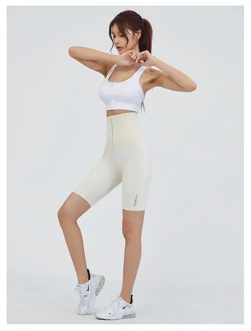 耐克瑜伽裤女夏新款五分紧身裤提臀跑步健身高腰收腹训练运动短裤