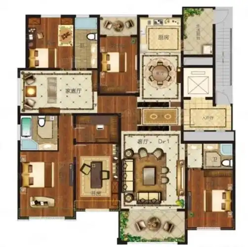 260平米大平层特立独行的优雅与奢华