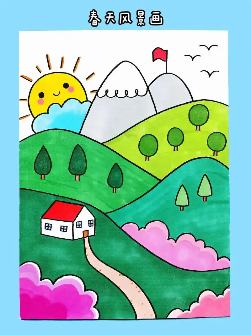 春天风景画