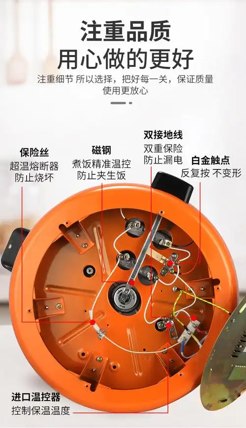 美的mlidea老式商用电饭煲电饭锅同款大型大容量蒸煮米饭食堂10升饭店