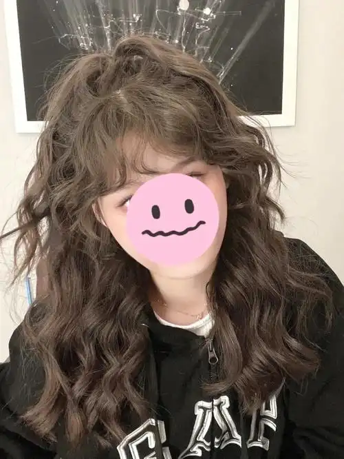 羊毛蛋蛋卷蓬松感造型