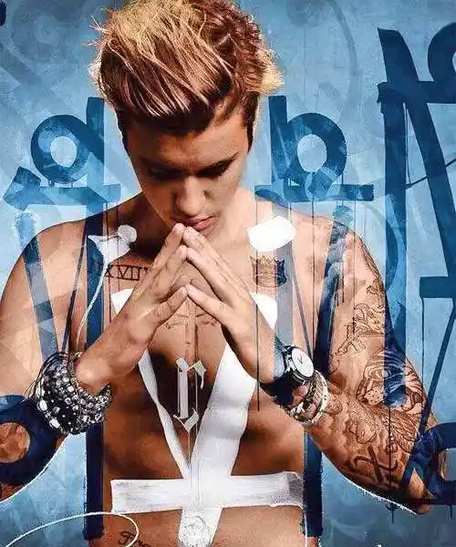 贾斯丁比伯壁纸发型图片高清(justinbieber侧分发型)-图1