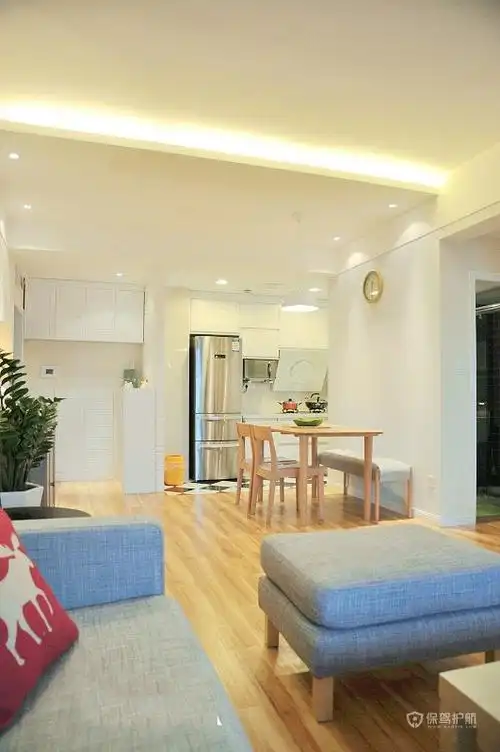 设计50平米装修小户型装修北欧风格装修吊顶装修餐厅装修二居室装修