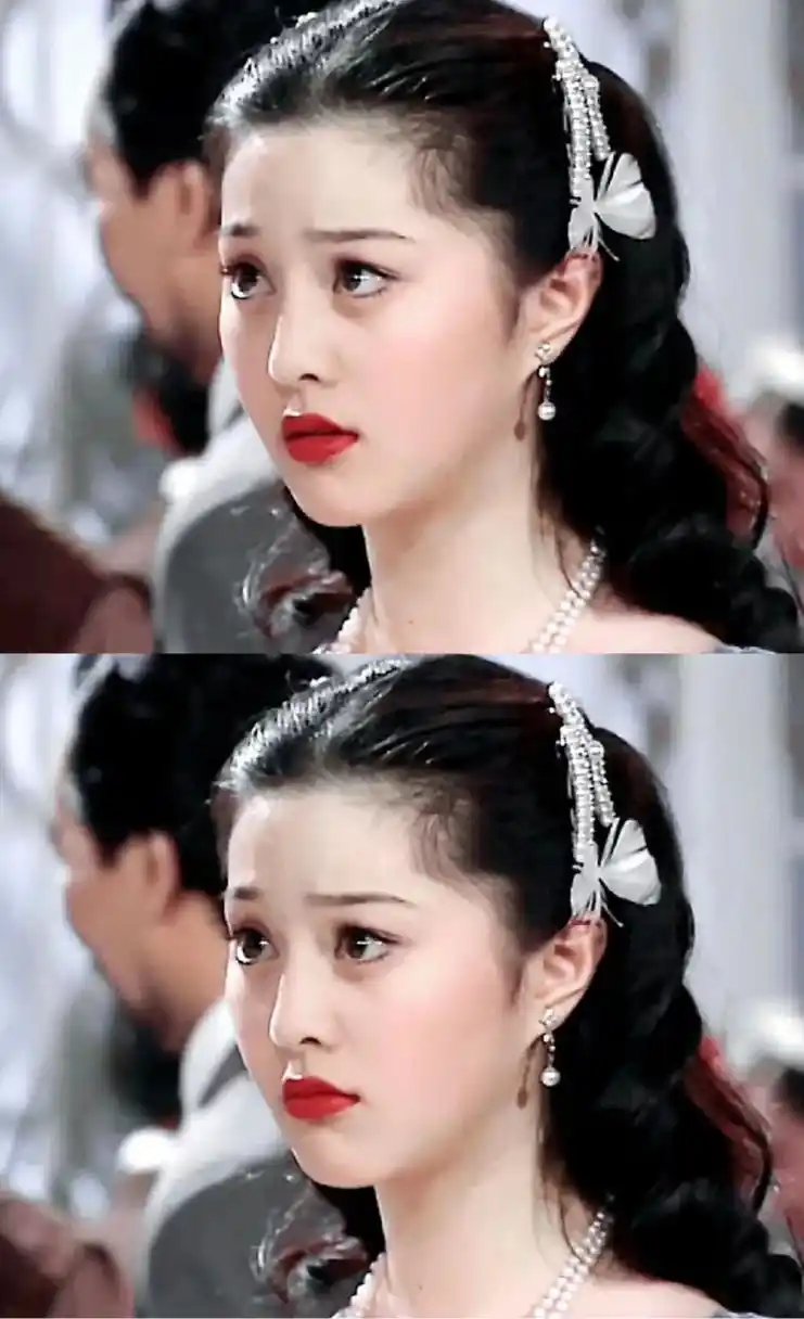 16岁的范冰冰,那会子还没有气场全开,奶奶的很可爱