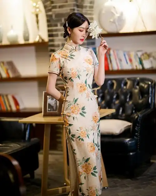 高考旗袍夏季