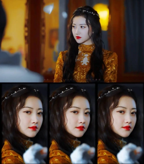 景甜的司藤造型美出圈清透美肌全靠这些小心机