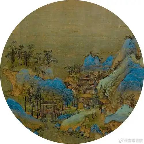 宋 王希孟 千里江山图卷(局部)