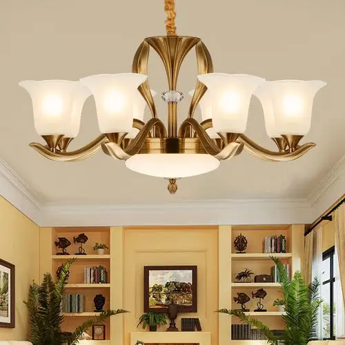 雷士欧式吊灯灯具大气客厅灯美式现代简约餐厅卧室灯全屋套餐组合