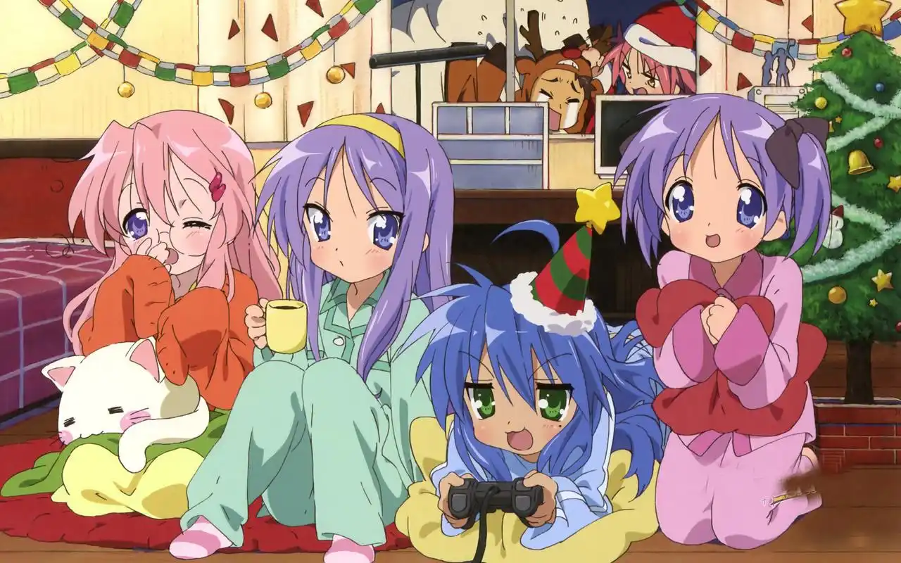 精选二次元圣诞节卡通动漫电脑壁纸图片大全