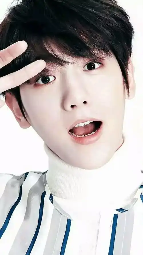 求这一系列边伯贤的图片,高清的?