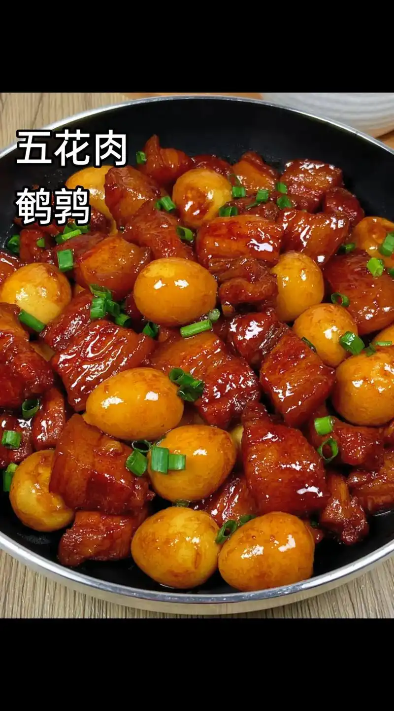 抖音图文来了!#红烧肉炖鹌鹑蛋做法 - 抖音