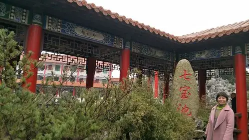 七宝池中莲花己悴,净在何方?妹的心里!