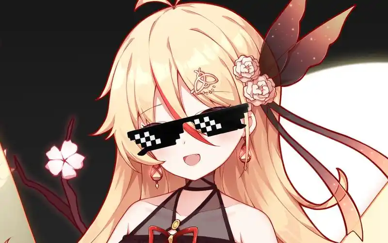 动态壁纸这么大只火萤娘