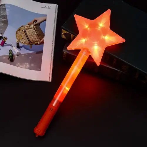 潘玮柏演唱会荧光棒闪光红色明星同款应援道具王力宏银光发光头饰