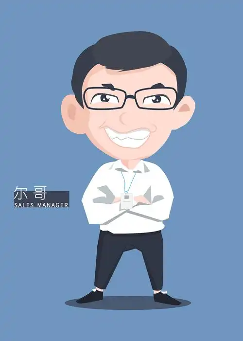 办公室人物卡通形象设计|动漫|单幅漫画|陈小喵lim_原创作品-站酷zcoo