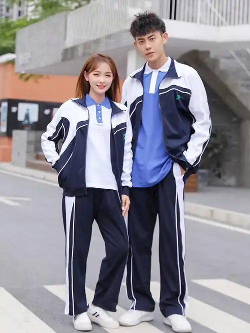 深圳校服中学礼服市生统一初中生高中生长裤加绒加厚套装秋夏速干 女