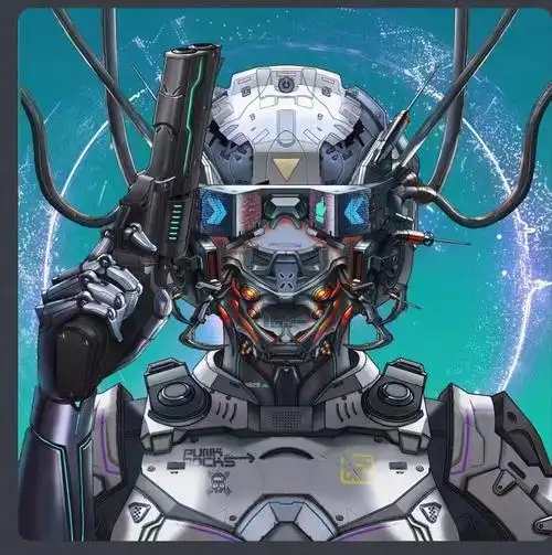 机械科幻头像 - 米画师