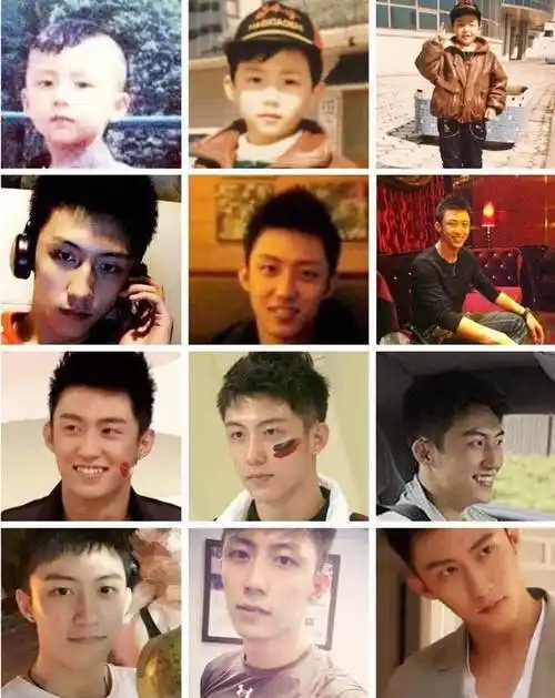 攻气十足的黄景瑜也有少年感的时候出道前自拍更帅