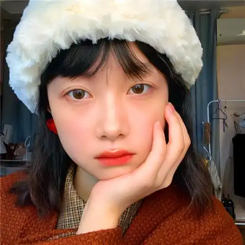 酷酷的甜妹头像真人女生高清图片