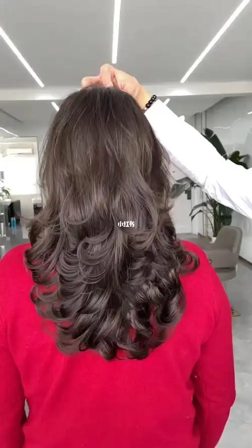 质感烫发大卷