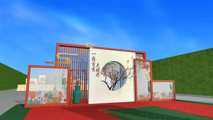 中国风舞美造型