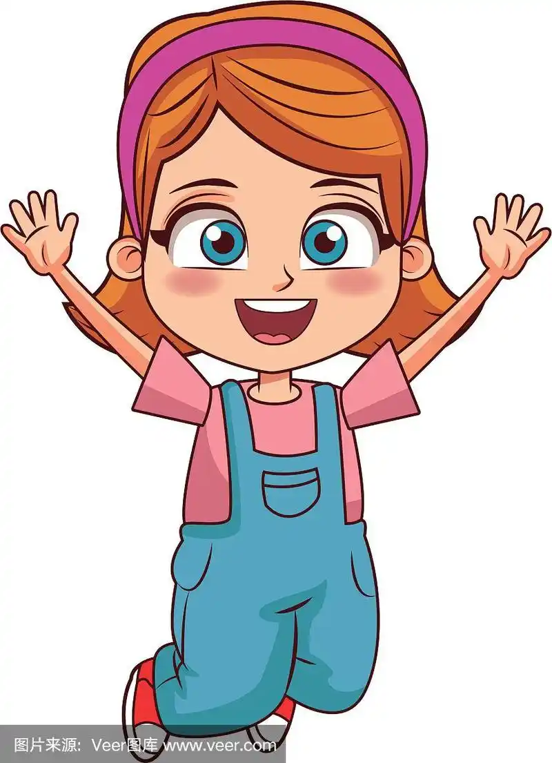 女孩儿童卡通