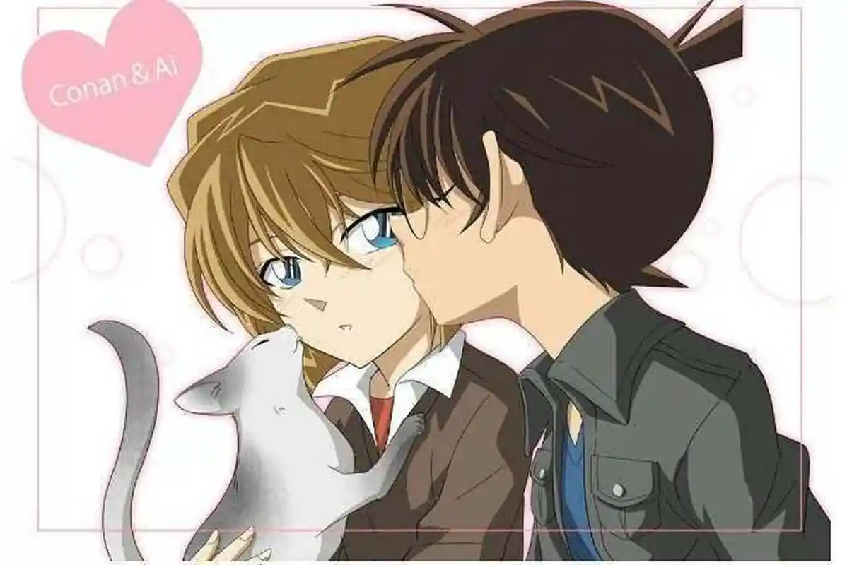 名侦探柯南最新剧情中,灰原哀给柯南人工呼吸后,又吻了小兰!