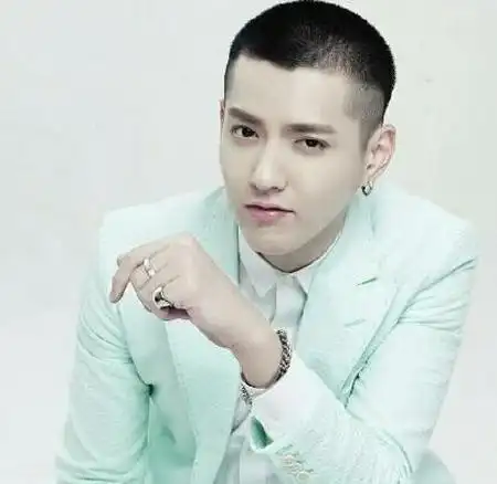 吴亦凡发型图片:360度无死角 任何发型都hold住