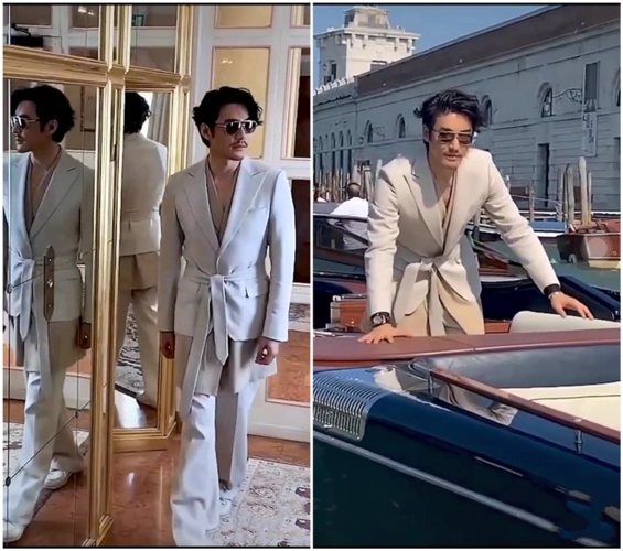 路人看到胡兵街拍想到高以翔能称得上国际化气质的也就他俩了吧