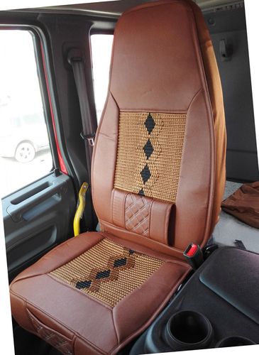 东风天龙欧曼解放重汽豪沃重卡大货车专用坐垫套凉垫四季通用全包