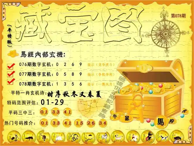 【澳门平特藏宝图解析】