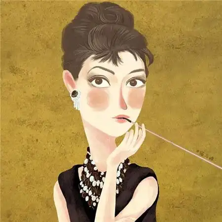 奥黛丽赫本头像