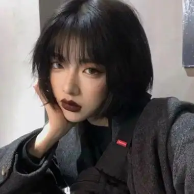 霸气女头像社会冷酷黑色头像女生霸气十足